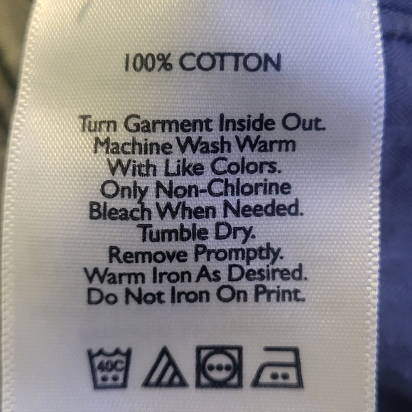 Eddie Bauer Blakely Straight Cotton Pants Womens 8 Legend Wash B73 - Picture 12 of 12